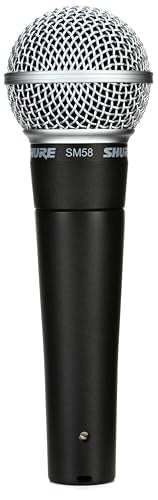 Shure SM58 Cardioid Dynamic Vocal Microphone (2-Pack)