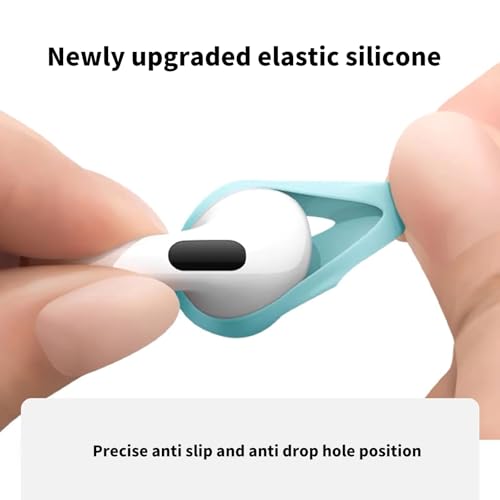 Protective Cover Ear Tips Case for Dedicated Earbuds Soft Silicone Sleeve Perfectly Fit Scratch Resistance Shock - color: Red