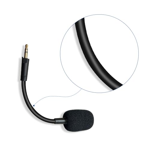 Replacement Mic Compatible with Razer Barracuda X Headsets | Noise Cancelling Boom Microphone Replacement Compatible with BarracudaX Headphones