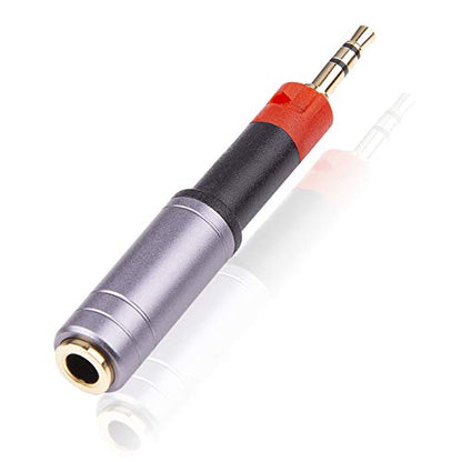 ath m50x 3.5mm to 2.5mm Adapter for Audio-Technica ATH-M40X, ATH-M70X | Headphone Jack Adapter for Sennheiser HD598 HD518 HD558 HD595 HD595 HD598se HD569 HD579 HD599