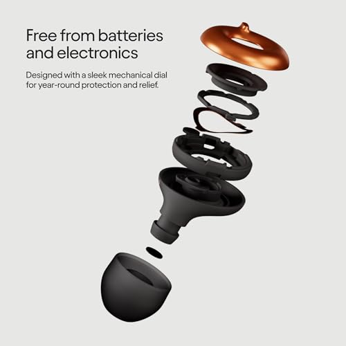Loop Switch 2 Adjustable Ear Plugs - 3 Modes for Ultimate Control | 20-26dB SNR noise reduction. Flexible fit. For focus, travel, socializing, festivals & more - color: Papaya