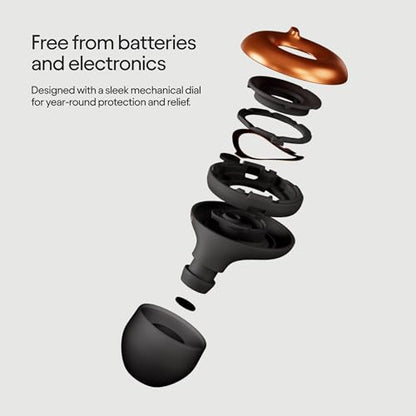 Loop Switch 2 Adjustable Ear Plugs - 3 Modes for Ultimate Control | 20-26dB SNR noise reduction. Flexible fit. For focus, travel, socializing, festivals & more - color: Papaya