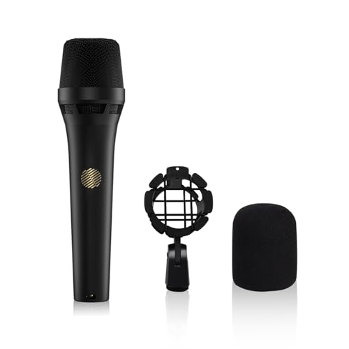 iCON Pro Audio Thunder X 32mm Large Diaphragm Handheld Condenser Mic | 32mm Large Diaphragm Handheld Condenser Microphone, Cardioid XLR Mic for Live Performance, Studio Vocals.