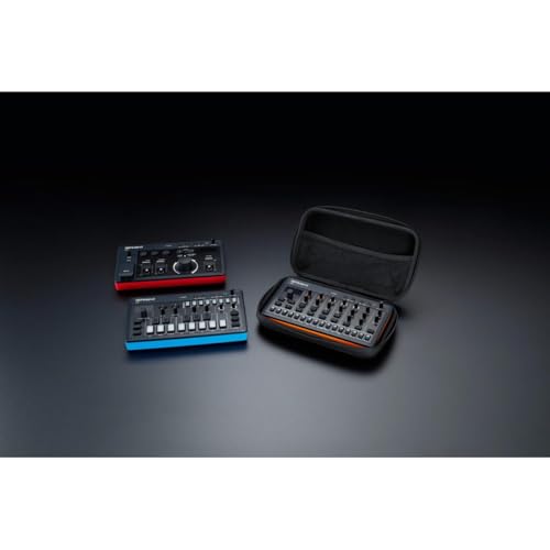 ROLAND CB-RAC AIRA Compact Carrying Case | Custom Case to Protect your E-4 Voice Tweaker, J-6 Chord Synth & T-8 Beat Machine | Streamlined & Rugged with Internal Mesh Pocket - size: 8-1/2 x 5-3/8 x 2-3/16 inches