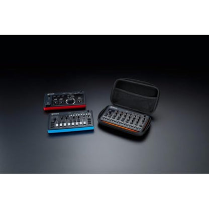 ROLAND CB-RAC AIRA Compact Carrying Case | Custom Case to Protect your E-4 Voice Tweaker, J-6 Chord Synth & T-8 Beat Machine | Streamlined & Rugged with Internal Mesh Pocket - size: 8-1/2 x 5-3/8 x 2-3/16 inches