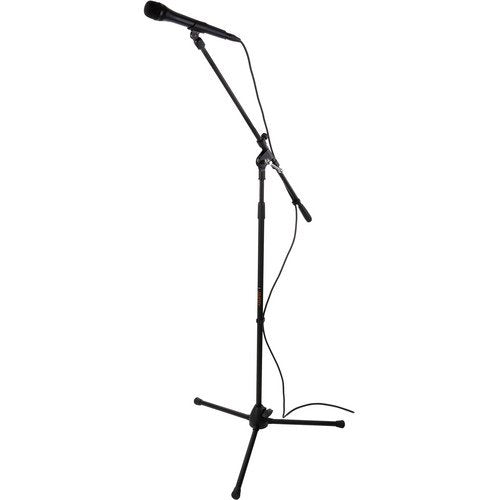 Auray MS-5230F Tripod Microphone Stand with Fixed Boom