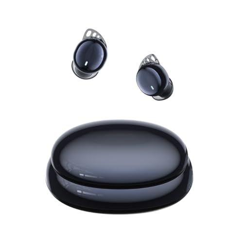 MS216 Sleep Earbuds Bluetooth 6.0 in Ear Light-Weight Headphones, Mini Sleep Headphones Small Design for Side Sleepers, Ear Buds for Sleeping, Blocks Snoring Noise, 60H Battery, HD Calls, Black