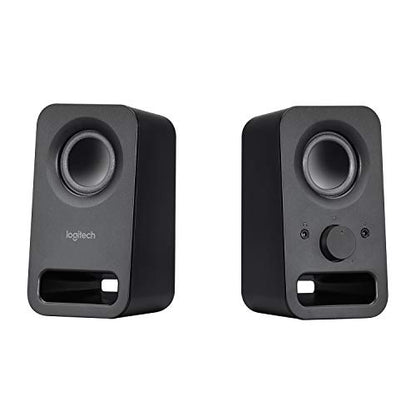 Logitech Multimedia Speakers Z150 with Stereo Sound for Multiple Devices, Black (Renewed)