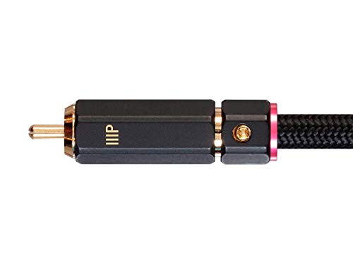 Monoprice - 138075 RCA to 2 RCA Pigtail Cable - 6 Feet - Black, M/Gold Plated Connectors, Double Shielded with Copper Braiding - Onix Series - size: 6 Feet, style: RCA to 2x RCA