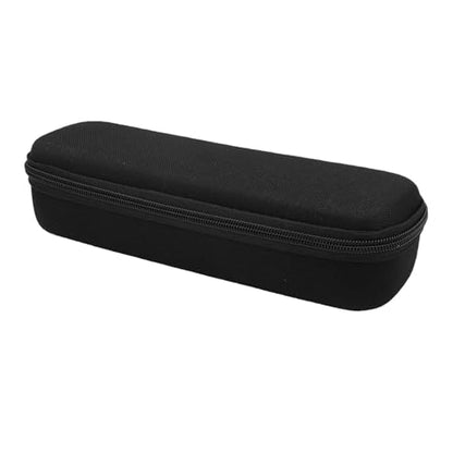 Hard Shell Wireless Microphone Case, Portable Shockproof Travel Bag for Handheld Mic, Compatible with 1 Transmitter Receiver Adapters Cables & Batteries