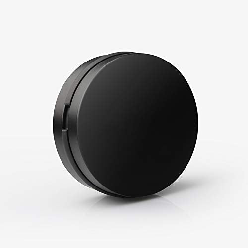 Earbuds IEMs Case,Mini Portable Earphone Case, Waterproof Aluminum Alloy Housing Headphone Case for Travel, Protective, Dust Proof, Water Resistant, Lightweight Universal Carrying , Black