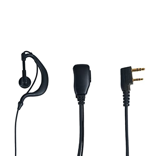 Uv-5r Headset for Baofeng,Walkie Talkie Earpiece for BF-888S BF-F8HP BF-F9 Kenwood TK-2107 TK-3107 H777 RT7 RT21 Radio