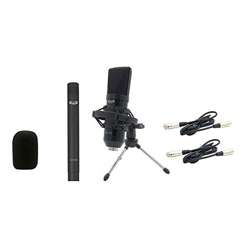 CAD Audio GXL1800SP Studio Pack with GXL1800 Side Address & GLX800 Small Diaphragm Mic - Perfect for Studio, Podcasting & Streaming | GXL1800 Side Address and GLX800 Small Diaphragm Mic, Studio, Podcasting and Streaming - style: Microphone Only