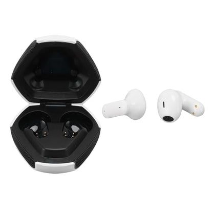 ASHATA Wireless Earbuds, 5.2 Gaming Headphones with Low Latency Noise Cancelling, Lightweight Ergonomic Design for Android iOS