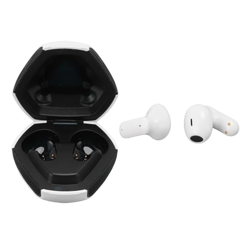 GOWENIC Wireless Earbuds, Bluetooth 5.2 Gaming Earphones with Noise Cancelling and Low Latency, Long Battery Life, for Android iOS