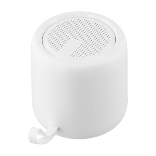 Wireless Speaker with 5.0, 24H Playtime, IPX4 Waterproof, Portable for Outdoor Travel Home Party, Compact Design(white) - color: white