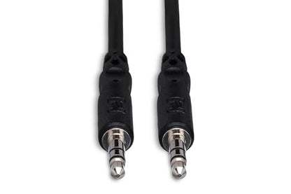 Hosa CMM-105C Stereo Interconnect, 3.5 mm TRS to Same, 5 Feet - size: 5 Foot, style: TRS