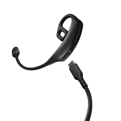 SteelSeries Arena Wireless Mic with AI Noise Cancellation for Gaming
