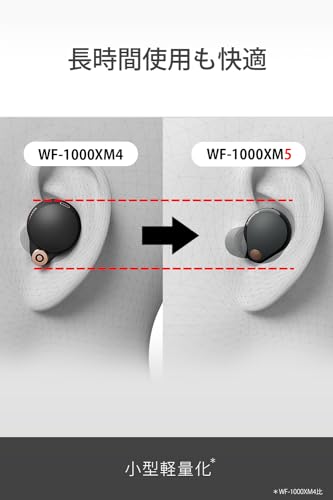 Sony WF-1000XM5 True Wireless Noise-Canceling Earbuds, Alexa Built-in, Bluetooth, in-Ear Headphones, Up to 24h Battery, Quick Charge, IPX4, Works with iOS & Android - Silver/Gold International Version - color: Silver
