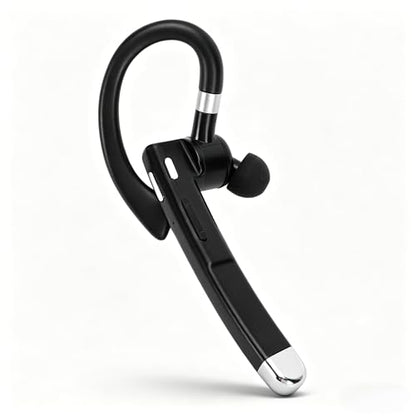 VBESTLIFE Single Ear Bluetooth Headset, Wireless Trucker Headset with Noise Cancelling Mic, 64H Playtime, for Long Distance Driving Business Travel