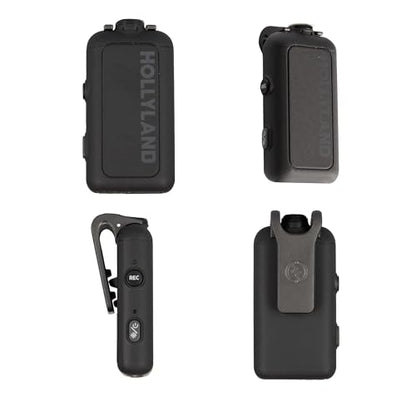 Hollyland Lark MAX 2 Combo 4-Person Wireless Microphone System Bundle with Cables, 2.4GHz Mic Kit for Camera and Phone - style: Combo (4 TX + Camera RX)
