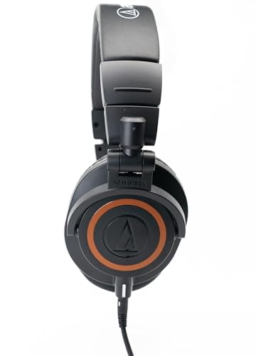 Audio-Technica ATH-M50x Professional Studio Monitor Headphones, Bronze Wrap
