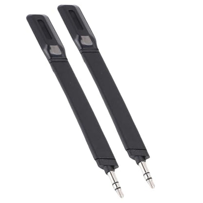 2Pcs Microphones Replacement for G733 Lightspeed Wireless Gaming Headset 3.5mm Detachable Noise Cancelling Mic