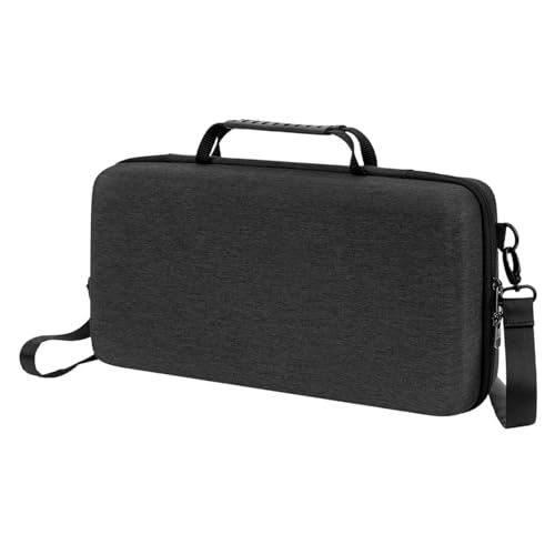 YIJU Audio Interface Carrying Case Detachable Top Pouch Accessory Sampler Case Hard