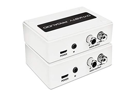 WSA-5TR-V2 Wireless Subwoofer Speaker Kit, 5.2G / 5.8GHz Dual Band Selectable, Total 106 RF Channel Auto Switching - color: White