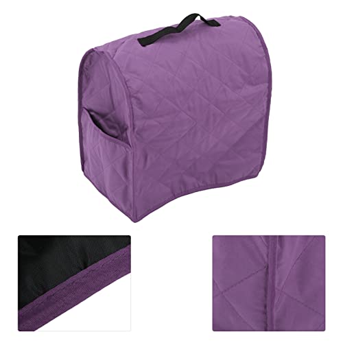 Kitchen Mixer Cover Carry Bag for 5Qt/6Qt, Fits Most Stand Mixers, - Scratch Quilted Polyester Pongee Fabric with Storage Pockets (Violet) - color: Violet