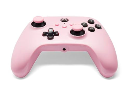 PowerA Wired Controller for Xbox Series X|S - Pink, gamepad, video game/gaming controller, works with Xbox One, Officially Licensed - style: Pink