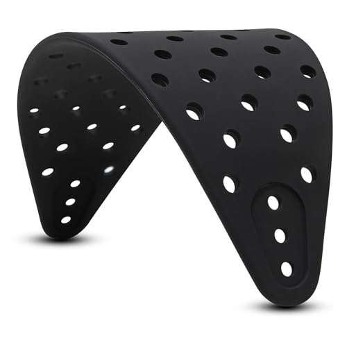 WC HeadbandZ Arctis Nova V2 - Upgraded Wide Silicone Headband Compatible with Arctis Nova Headsets by Wicked Cushions | Wider Weight-Distributing Design, Softer Flexible Silicone | Black - color: Black
