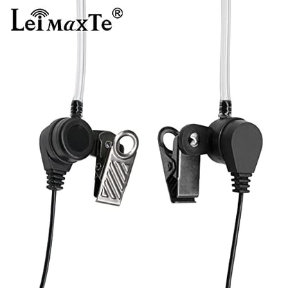 Compatible for Midland Walkie Talkie, Two Way Radios Acoustic Tube Security Surveillance Earpiece with Mic