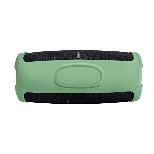 Silicone Cover Case Compatible with JBL Xtreme 3 Portable Bluetooth Speaker, Waterproof Soft Skin Silicone Protective Case for JBL Xtreme 3 Bluetooth Speaker Accessories (Green) - color: Green