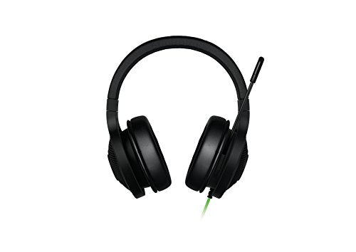 Razer Kraken USB Over Ear PC and Music Headset - Black - color: Black, size: 32mm Drivers, style: USB Black