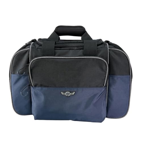 Flight Gear Sporty's Dual Headset Duffel Bag | Spacious, Durable, Water Resistant, and Organized