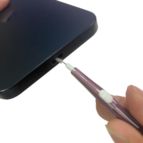 5Pcs Cleaning Kit Dual Side Multifunction Tools for iPhone 17 Pro - Purple | Anti-Clogging Mini Brushes Cleaner for Phone Camera Lens, Speaker and Receiver, Dual Side Multifunctional Cleaning Tool