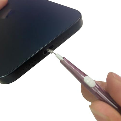 5Pcs Cleaning Kit Dual Side Multifunction Tools for iPhone 17 Pro - Purple | Anti-Clogging Mini Brushes Cleaner for Phone Camera Lens, Speaker and Receiver, Dual Side Multifunctional Cleaning Tool