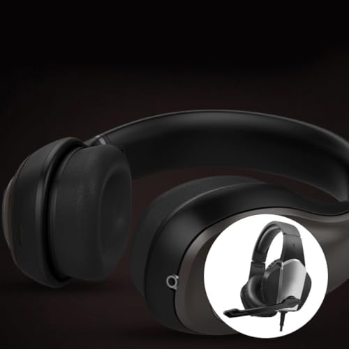Gaming Headset for Computer Games with Noise Canceling Microphone Black