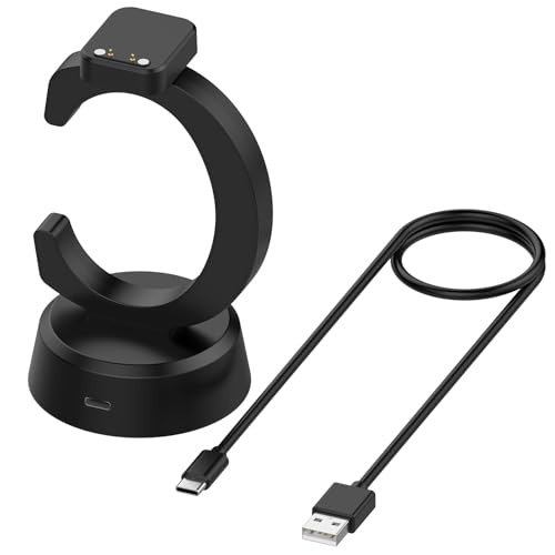 Charger Dock for Raycon Bone Conduction, Charger Replacement Upgraded Magnetic Watch Charging Stand with USB-C Charging Cable for Raycon Bone Conduction Headphones, Anti-Slip Station Base