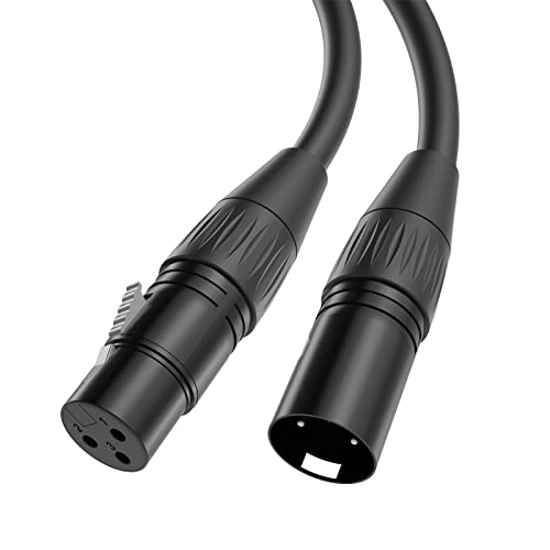 XLR Male to Female Microphone Cable 10ft (Oxygen-Free Copper) - style: 10ft/3m 1pack