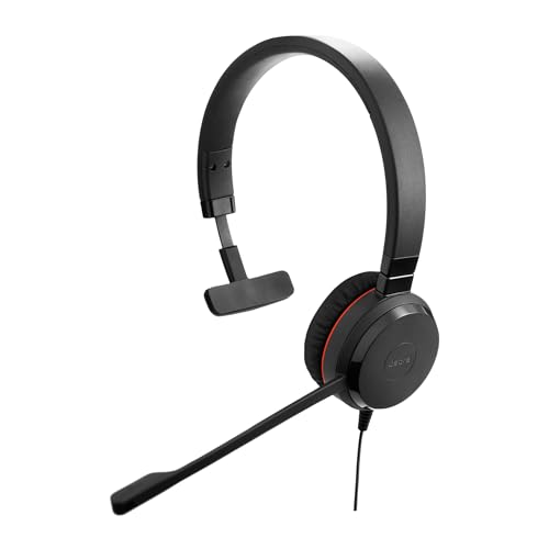 Jabra EVOLVE 30 II UC Mono Headset - color: Black, size: On-Ear (Mono), style: USB-A