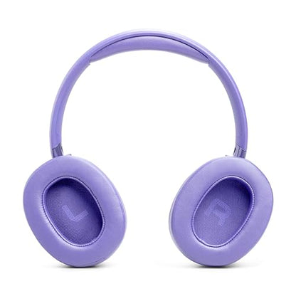 JBL Tune 780NC - Wireless Over-Ear Adaptive Noise Cancelling Headphones with Powerful Hi-Res JBL Pure Bass Sound and Spatial Sound, with Up to 76 Hours of Battery Life, Plus Speed Charge (Lavender) - color: Purple