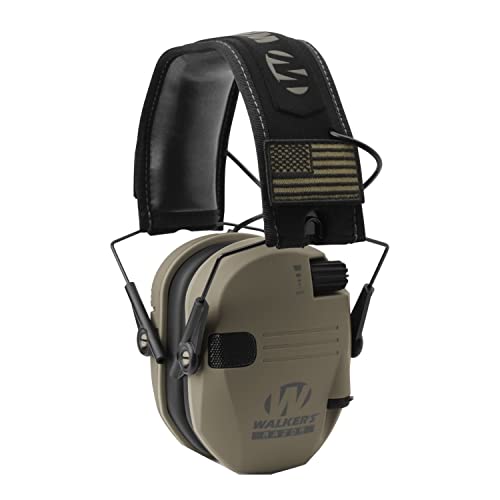 Walker's Razor Slim Electronic Muff - color: Patriot - Fde, size: One Size