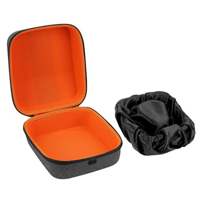 Geekria Shield Gaming Headset Case for Large-Sized Over-Ear Headphones, Replacement Hard Shell Travel Carrying Bag with Cable Storage, Compatible with Razer Kraken X, Corsair HS70, HS35