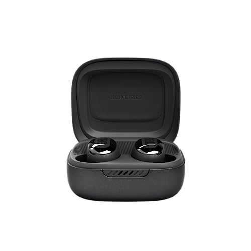 JBL Live Free 2 TWS - Noise Cancelling Earbuds - Black | JBL Signature Sound, True Adaptive Noise Cancelling with Smart Ambient, 35 728 hours of playback with wireless charging - color: Black