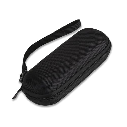 AGPTEK Carrying Case, EVA Zipper Carrying Hard Case Cover for MP3 Players | Storage Holder for Digital Voice Recorders, 3D Printing Pen, USB Cable, Earphones, Memory Cards, U Disk (Black) - color: Black
