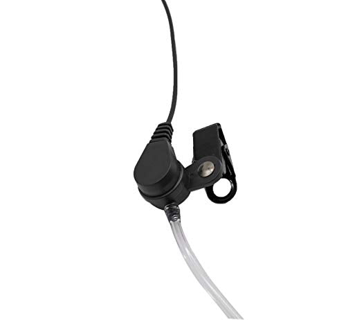 K-Storm LXT600VP3 Acoustic Tube Earpiece Compatible with Midland Radio | Surveillance Headset Also Fits GXT1000 GXT1050 LXT500 Walkie Talkie