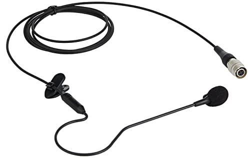 Audio-Technica PRO 92cW Omnidirectional Condenser Headworn Microphone (Black) - color: Black