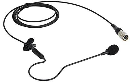 Audio-Technica PRO 92cW Omnidirectional Condenser Headworn Microphone (Black) - color: Black